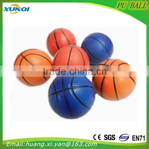 High Quality Children Toy Soft Anti Stress Ball,white Basketball PU Foam Ball thumbnail-3