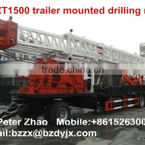 BZT1500 Trailer Mounted Water Well Drilling Rig thumbnail-5