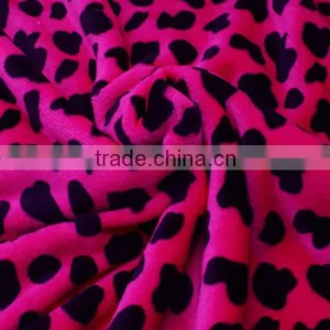 100% Polyester Printed Flannel Fleece Fabric From China thumbnail-4