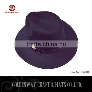 Elegant Black Felt Panama Hats for Sale thumbnail-2