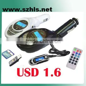 ET-FM001 Hot Cheap Car Mp3 Player FM Transmitter thumbnail-1