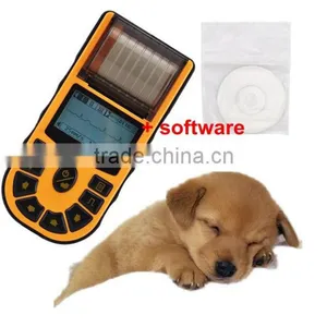With Software Single Channel Handheld Vet Veterinary Electrocardiograph ECG Machine EKG-80V With CE ISO Certification thumbnail-1