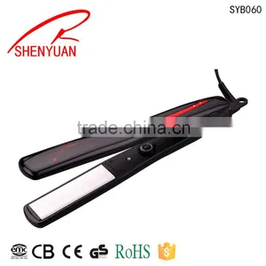Professional Personized Hair Straightener Wholesale Flat Iron 450F Pro Nano Titanium thumbnail-2