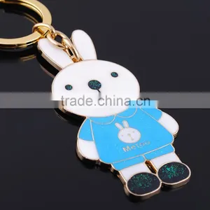 Wholesale Fish Key Chains/Pig Metal Key Chains/Rabbit Key Chains/Tiger Key Chains/Metal Animal Key Chains thumbnail-2