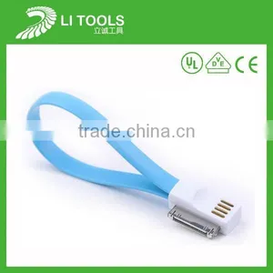 High Quality Low Profile Mini Bracelet Light LED Micro USB Cable thumbnail-1