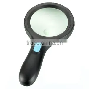 Kawachi 1.8X,5X 138mm Lens Handheld Big Magnifying Glass With LED Lights Glass Magnifier for Reading thumbnail-1