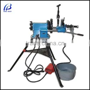 HT-50D Pipe Work Fabrication Threaded Stainless Steel Pipe Machine thumbnail-1