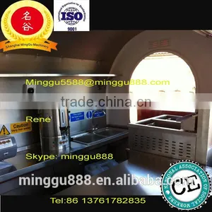 HOT Selling Stainless Steel Street Vending Food Cart Kiosk thumbnail-5