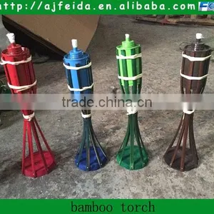 FD-1620 Garden or Festival Natural Bamboo Torch thumbnail-1