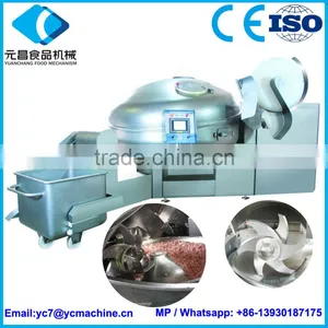 ZKZB-530 High Speed Chicken Meat Chopper Machine Vacuum Bowl Cutter thumbnail-1