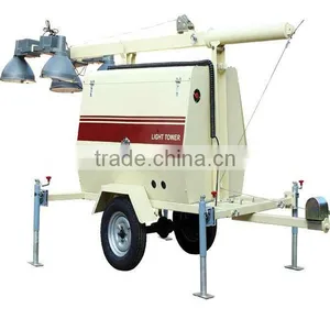 4kw to 16kw Mobile Light Tower Trailer Type thumbnail-1