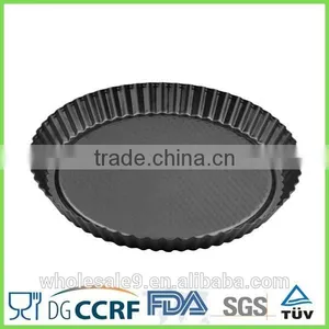 Hot Selling Carbon Steel Non-stick Round Pizza Pan/cake Baking Pan thumbnail-1