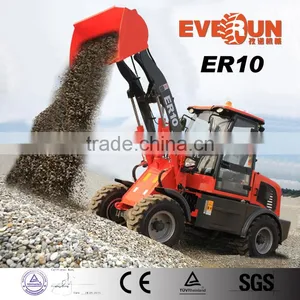 New ER10 CE Tractor Mini Wheel Loader With Quick Hitch for Sale thumbnail-2