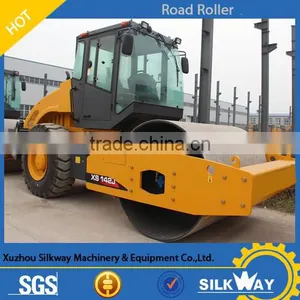 Hot Sale XS143J Single Drum 14ton Vibratory New Road Roller Price thumbnail-1