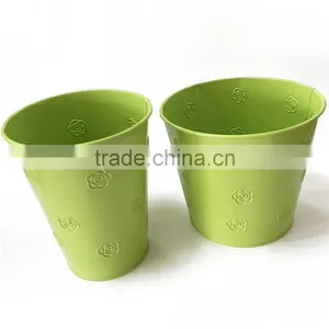 A9434e Wedding Favor Tin Pail, Metal Pail, Colored Tin Bucket thumbnail-2
