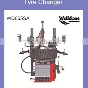 Hot Sale Pneumatic Operated Tilting Column Tyre Changer With Double Helper Arm,good Price Tyre Changer thumbnail-1