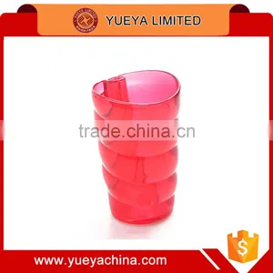 Colorful Thick Candy Cups Spiral Designer Tooth Mug and Toothbrush Rack 2 in 1 thumbnail-1