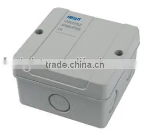 HEIGHT Outdoor Electric ABS 10 Pairs Plastic Terminal Sealed Connecting Waterproof Junction Box Cable Gland thumbnail-1
