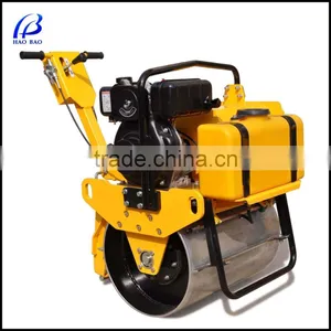 Gasoline Engine Mini Walk-behind Single Drum Road Roller YL24/24C thumbnail-2