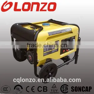 Original Brand LZ7500D 13HP With Handle And Wheel 100%Copper Wire Honda Engine 6.0KW Gas Generator With 12 Months Warranty thumbnail-1