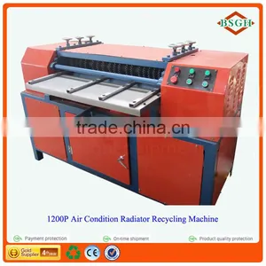 Air Conditioner Radiator Separator/Scrap Copper Wire Recycling Machine for Pvc Wire Cable Extrusion Machines thumbnail-3