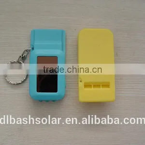 Mini USB Solar Powerbank NEW Love Gift Key Chain Whistle Keyring Ring thumbnail-3
