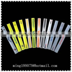 Manufacturer EN471 Custom Printing Reflective PVC Wrist Band thumbnail-1