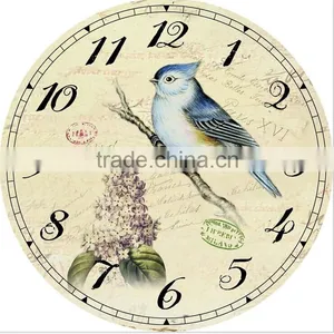 Pastoralism Wall Watch With Colorful Printing thumbnail-2