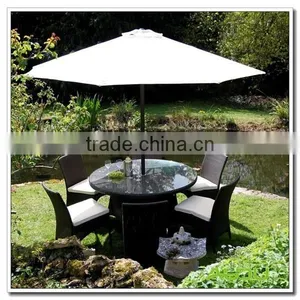 Audu Patio Outdoor Table With Umbrella Hole thumbnail-1