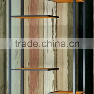 Winsome Design New Arrival Metal Legs Wooden Antique Shelf thumbnail-1