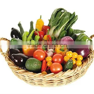 2016 Wholesale Artificial Wicker Fruit Basket thumbnail-1