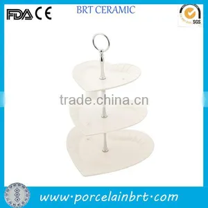 Beautiful Heart 3 Tier Wedding Cake Stand thumbnail-1