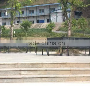 Outdoor Iron Garden Bench thumbnail-6