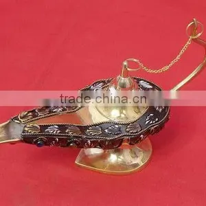 Decorative Beads Brass Aladdin Genie Lamp thumbnail-2