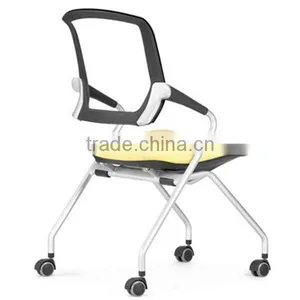 Stackable Office Chair With Folding Seat thumbnail-2