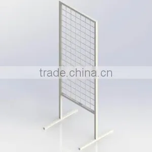 C8569 60cm Width Gridwall Floor Standing Display Rack thumbnail-1