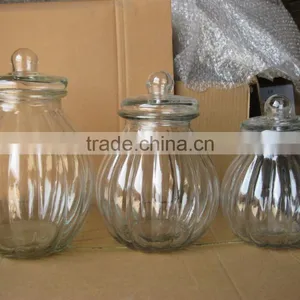 Large Volume Jars Glass With Lid 2.5L,4L,5.5L thumbnail-1