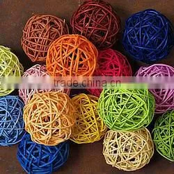 Willow &wicker Garden Ball Garden Decoration Different Colors thumbnail-1