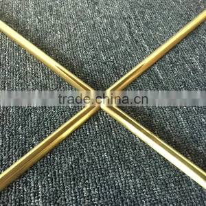 Round Shape Metal Iron Gold Color Folding End Side Table thumbnail-4