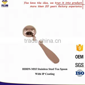 OEM and ODM 5 ML Metal Tea Spoon With LOGO thumbnail-2