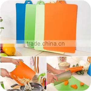Plastic Chopping Board Folding Flexible Cutting Board Set Wholesale Cutting Boards thumbnail-1