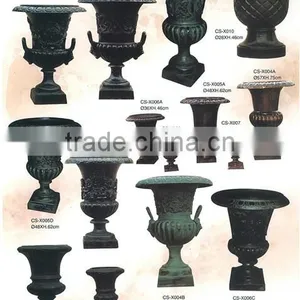 Customized Iron Flower Pot,decorative Casting Iron Flowerpots thumbnail-5
