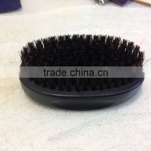 Natural Asian Boar Bristle Unisex Cushion Hair/Beard Brush thumbnail-1
