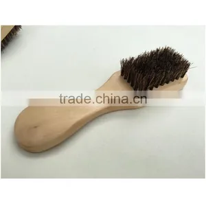 Wild Boar Bristle Brush Brush With a Handle for Men, Schima Superba Beard Brush Can be Carved Logo thumbnail-3