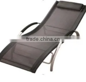 Outdoor Aluminum Sun Lounge Chaise Lounge thumbnail-1