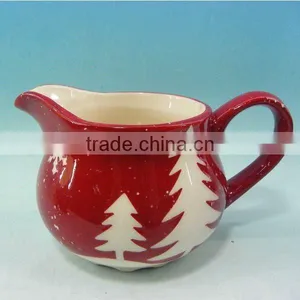 Hot Sale USA X'mas Ceramic Milk Jug Tea Service thumbnail-1