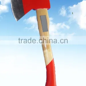 Forged Carbon Steel Hand Axe/Broad Axe/Camping Axe With Wood Handle thumbnail-2