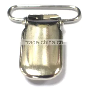1 Inch Fashion Garment Metal Suspender Clip With Plastic Teeth Inside for Garment, 1 Inch High Quality Fashion Metal Clip thumbnail-6
