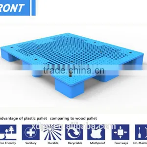 9foot Single Side Full Deck HDPE Plastic Pallet thumbnail-2