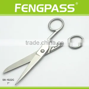 S8-1022C 7" 2Cr13 Stainless Steel Blade Cloth Cutting Scissors thumbnail-4